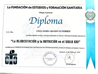 Especialización en Nutrición