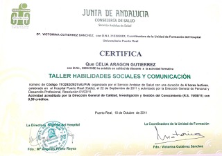 Habilidades sociales y comunicación.